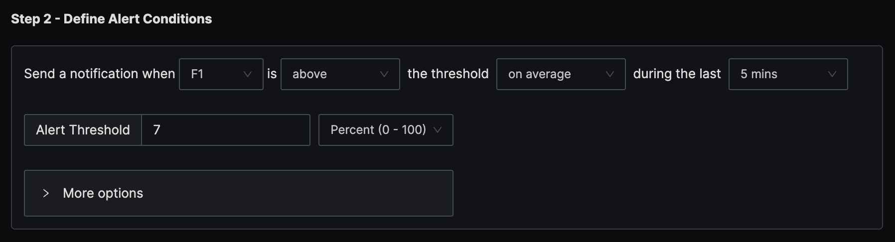 redis timeout alert condition